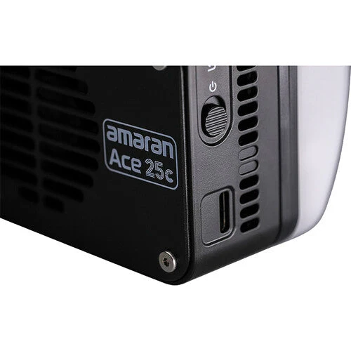 Aputure Amaran Ace 25c 25W RGB-WW Mini LED Constant Light Panel All-in-One Creator Kit (Charcoal) - Image 14