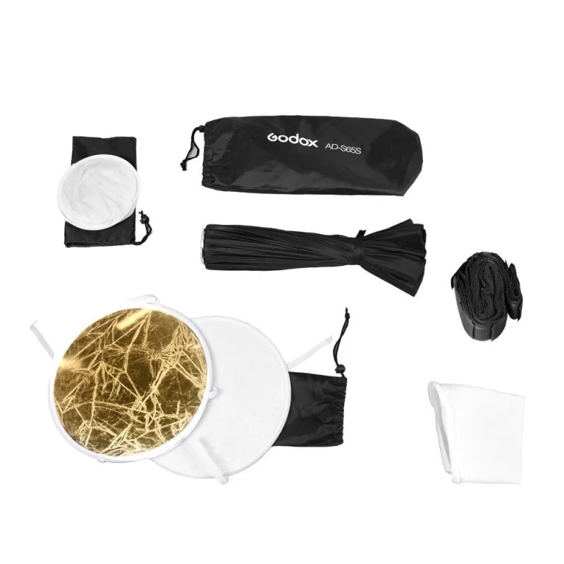 Godox AD-S65S Silver 65cm Folding Softbox Beauty Dish with Grid (Godox Native Mount) - Image 13