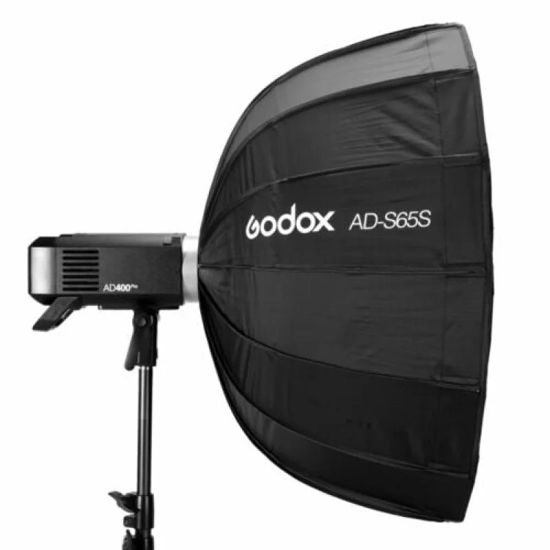 Godox AD-S65S Silver 65cm Folding Softbox Beauty Dish with Grid (Godox Native Mount) - Image 5