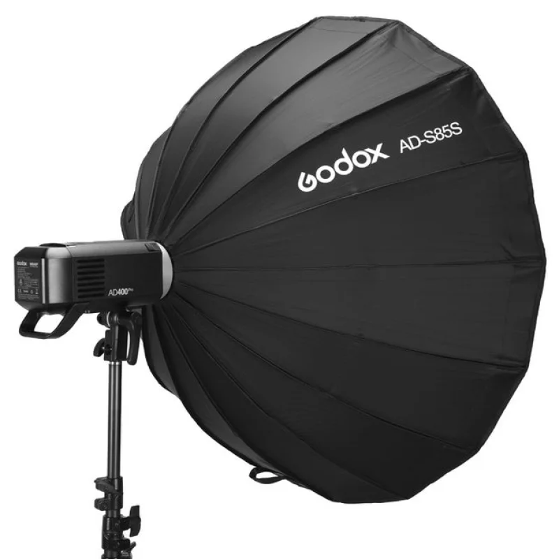 Godox AD-S85S Silver 85cm Folding Softbox Beauty Dish with Grid (Godox Native Mount) - Image 16