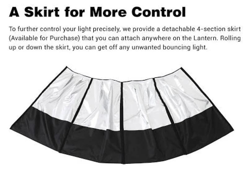 Godox CS65D SS-65 Skirt for Lantern Softbox (Lantern not included) - Image 3