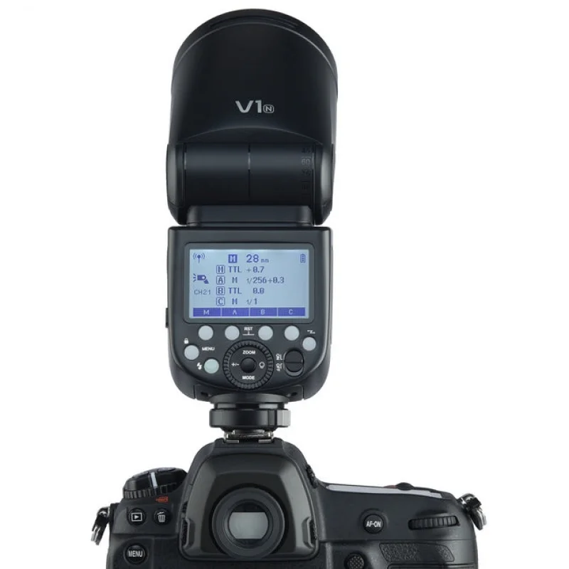 Godox V1N Nikon Round Head TTL Li-ion Flash - Image 3