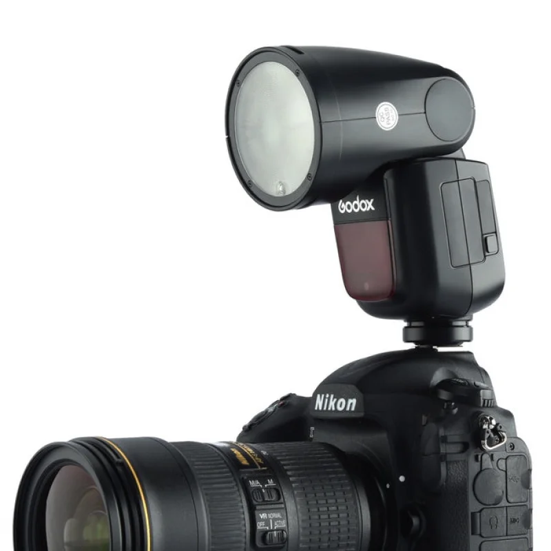 Godox V1N Nikon Round Head TTL Li-ion Flash - Image 5