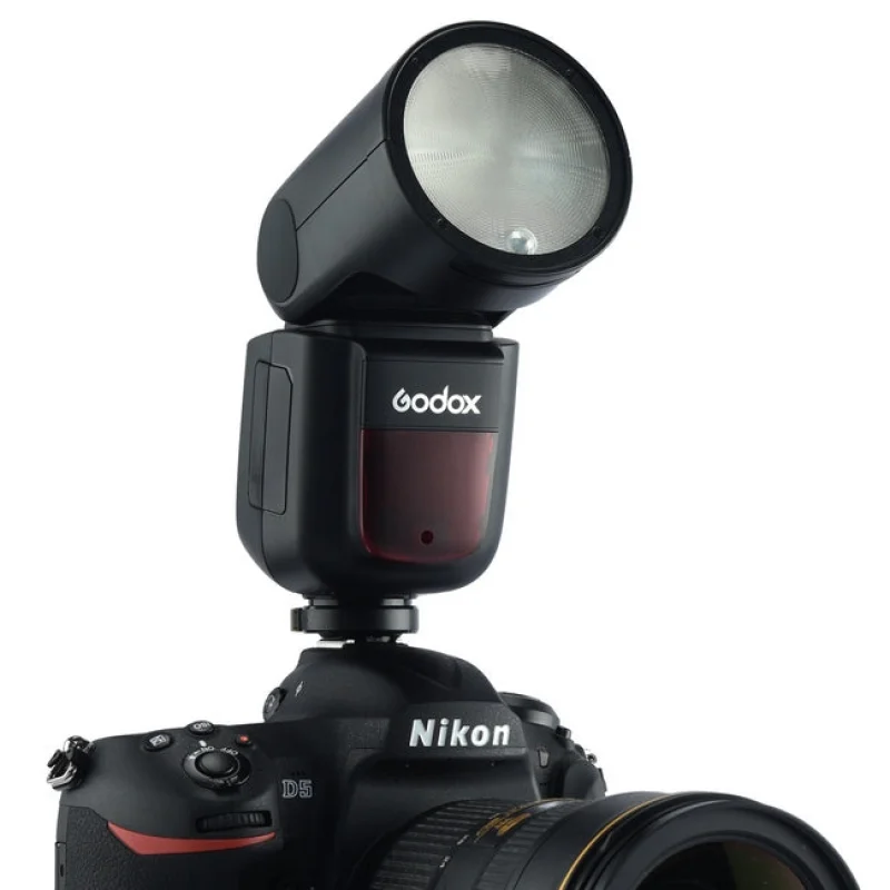 Godox V1N Nikon Round Head TTL Li-ion Flash - Image 9