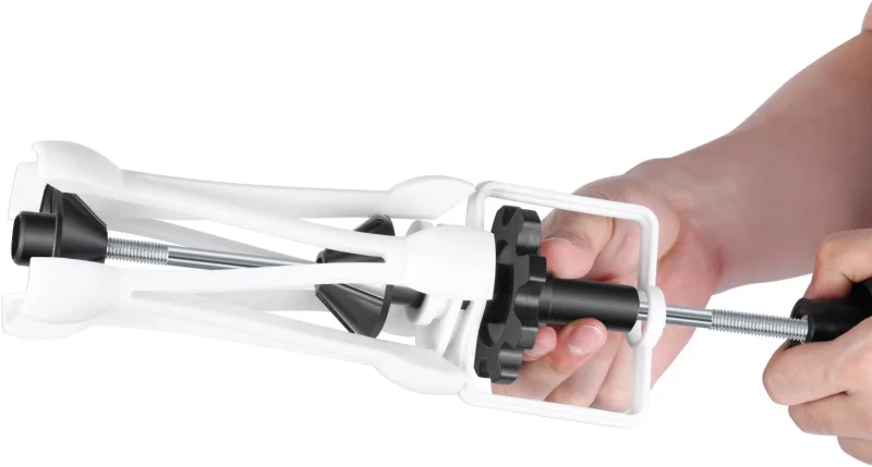 Neewer 1-Pulley Roller Wall/Ceiling Mounting Manual Backdrop Reeling System - Image 4