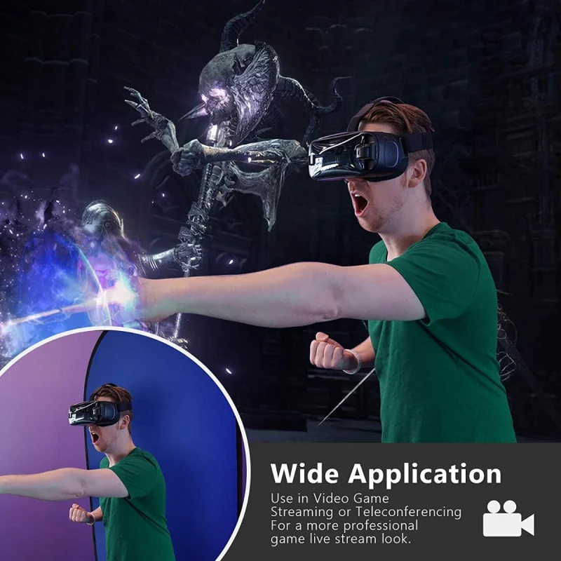 Neewer 150x200cm Blue & Grey Folding Collapsible Backdrop - Image 6