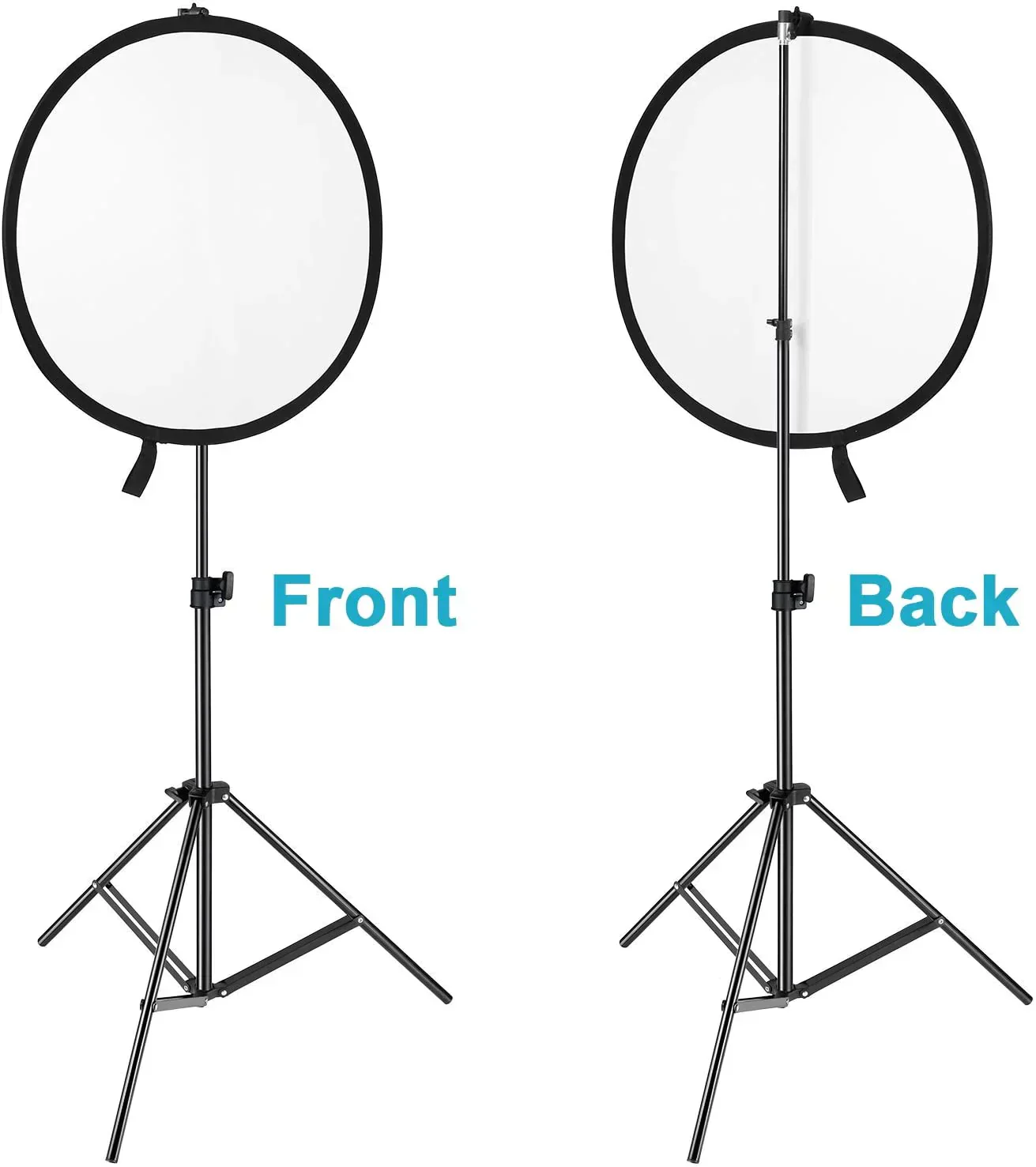 Neewer 2-Pack Aluminium Alloy Reflector / Backdrop Clamp Holders - Image 7