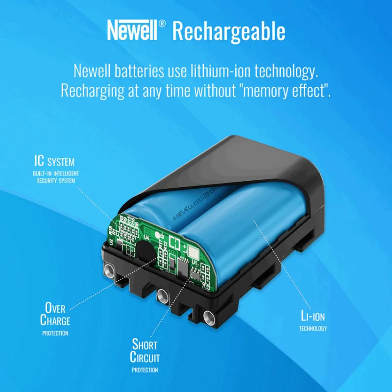 Newell EN-EL14a Li-Ion Camera Battery Pack for Nikon Cameras - Image 5